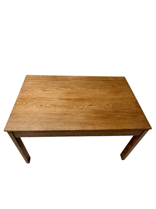 Art Deco Dining Table by J.A. Muntendam, Solid Oak, 1920s Dutch Design